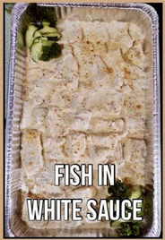 Fish in White Sauce